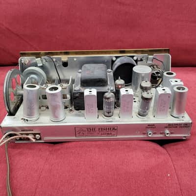 Fisher Series 40 FM Tuner model FM-40 1950s - Black/Brass image 13