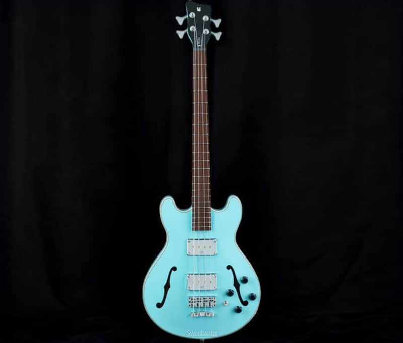 Warwick RockBass Star Bass, 4-String - Solid Daphne Blue High Polish image 1