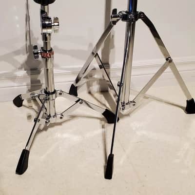 2PC TAMA Titan Snare Drum Stand & Cymbal Stands Set - Mint Perfect 10's image 4