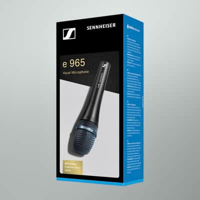 Sennheiser e965 Multi-Pattern Condenser Handheld Vocal Microphone image 5