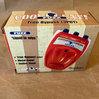 Danelectro Cool Cat Fuzz 2010s - Orange Very Good Condition 1st Version 1V True Bypass NOS Mint in box with all papers image 18
