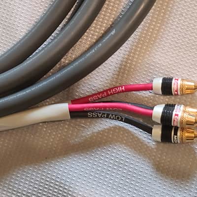 Monster Cable m1.4s biwire pair speaker cable 15ft w/ free banana plugs image 8