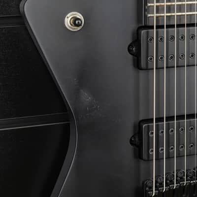 Ibanez ICTB721 BKF Iron Label Iceman - Black Flat - b-stock image 8