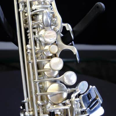 Rampone & Cazzani R1 Jazz Half-Curved Soprano Saxophone - Silver - 2003/J/AG image 6