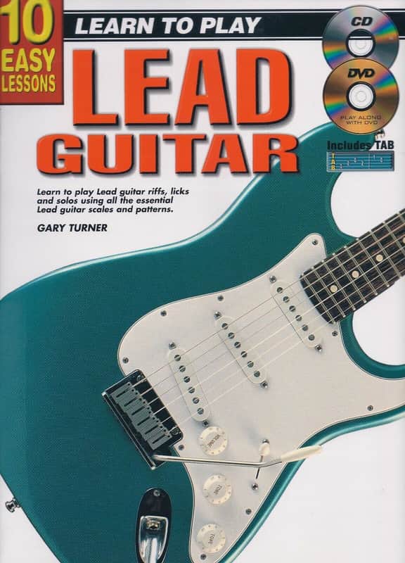 Learn To Play Guitar Electric Lead Music Tutor Book CD DVD 10 Easy Lessons -. G2 image 1