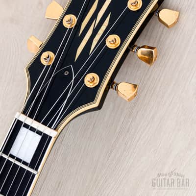 2000s Edwards by ESP E-LP-98LTC Custom Black Beauty, Ebony Nitro Lacquer w/ USA Seymour Duncans, Japan image 4