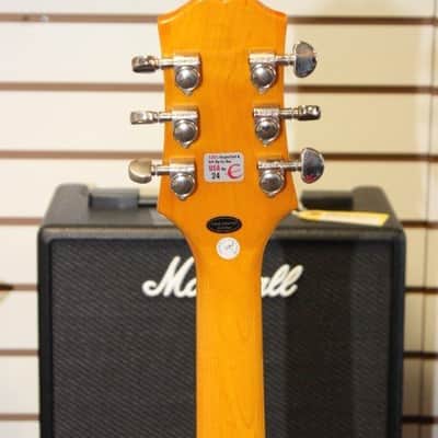 Epiphone Wildkat Semi-Hollowbody 6str Guitar w/Bigsby Tremolo. Made in China, Year 2018 (Pre-Owned) image 6