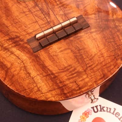 Kiwaya KPC-1K / HG Solid High Grade Hawaiian Koa Concert Ukulele #5399 image 12