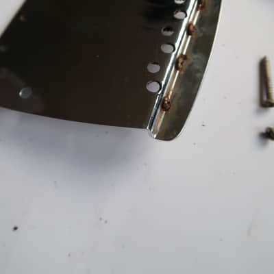 Fender Mustang Bass  Bridge 60's 70's Plate , saddles and screws USA RI image 8