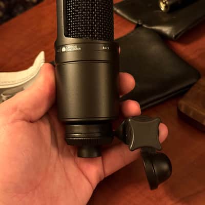 Audio-Technica AT2020 Large Diaphragm Cardioid Condenser Microphone image 2