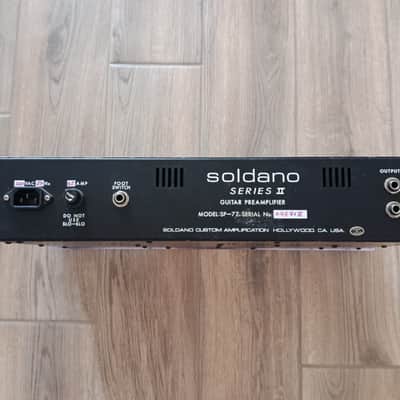 Soldano SP77 Tube Preamp – Preamplificatore Valvolare Rack Doppio Canale image 3