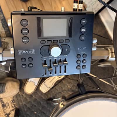 Simmons SD1200 Electronic Drum Set 2019 - 2020 - Black image 2
