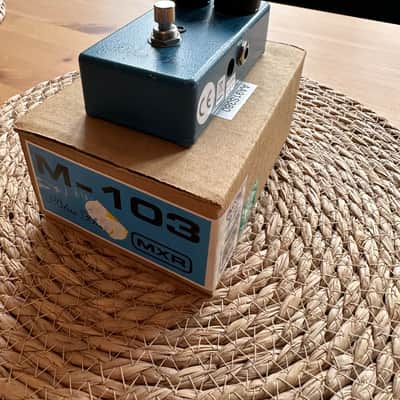 MXR M103 Script Blue Box Script Reissue 2008 - 2013 - Blue image 3