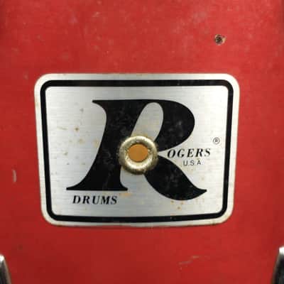 Rogers USA "Big R" Tom 12" x 15" Cherry Finish image 2