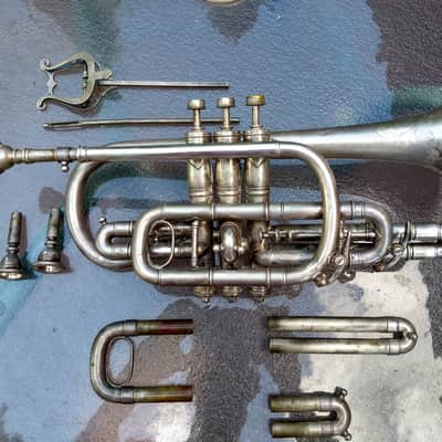 JW York and Sons Professional Cornet 1906 image 8