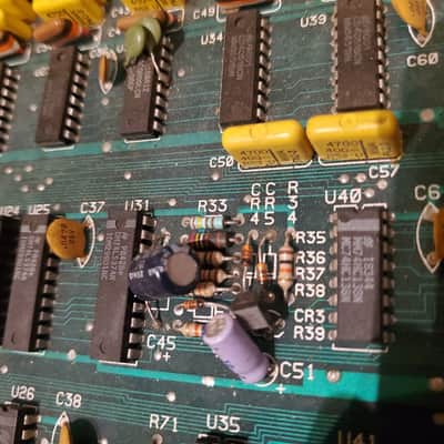 Vintage Linn 9000 Drum Machine mother board for parts image 13
