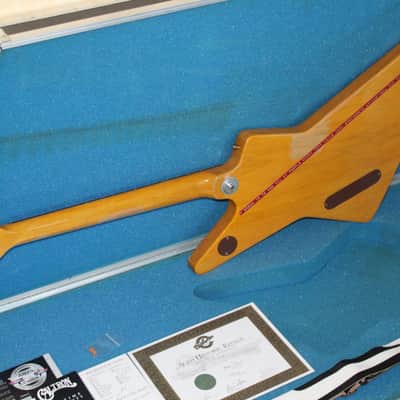 Gibson Explorer Allen Collins 2003 - Lynyrd Skynyrd - Tom Murphy Aged Custom Shop - Korina - Yamano model ! image 6