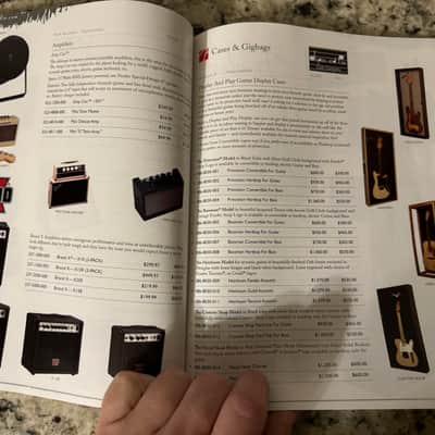 Fender Product Guide Accessories 2006 Gretsch Jackson Fender Blender Gig FX Keeley Visual sound Diaz squareface Texas Ranger Rat Pickups Bigsby image 3