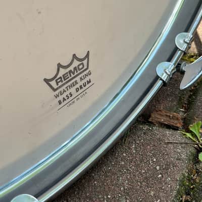 Sonor Teardrop 26x14 vintage bass drum - extra rare image 19