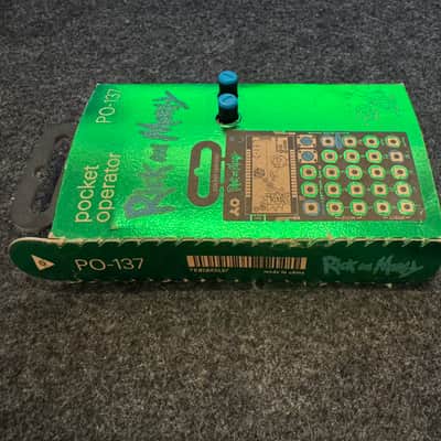 Teenage Engineering PO-137 Pocket Operator Rick & Morty Edition 2019 - Black image 3