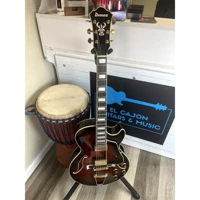 Ibanez AG95QA-DBS Artcore Expressionist Present - Dark Brown Sunburst image 19