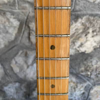 1997 Fender American Standard Stratocaster - Black Maple Neck - w/ Original Red Logo Case & Fender Card image 8