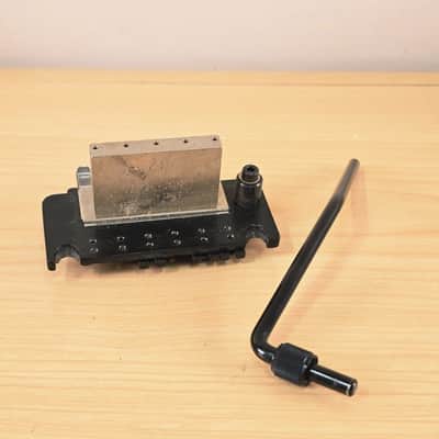 Vintage CHARVEL Jackson Floyd Rose Schaller JT-590 Tremolo Bridge BLACK GERMANY image 7