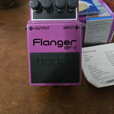 Boss BF-2 Flanger MIJ 1985 "Thanks to the World" image 4
