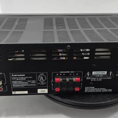 Mitsubishi M-A4200 Stereo Power Amplifier Amp 100 Watts - TESTED - RV-0368 image 5