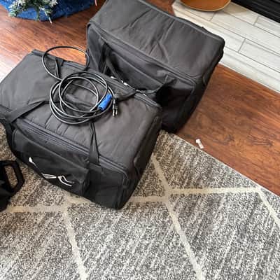 (4) QSC KLA12 KLA Series 12" Powered Line Array Speakers with Bags image 15