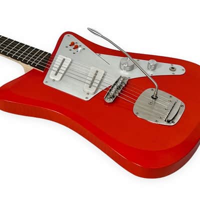 UMA Guitars Jetson 2 Tangerine finish, NEW (Authorized Dealer) image 8