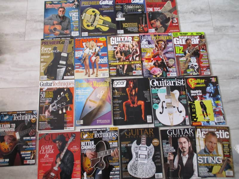 Premier Guitar Guitar Techniques and more Back Issues 2000's image 1