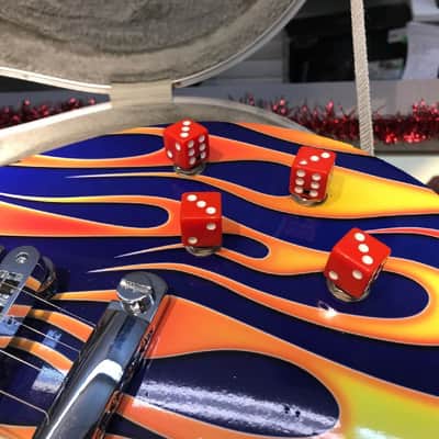 Gibson Les Paul Special Edition Super Custom Flame Casino Dice Las Vegas Edition Guitar image 4