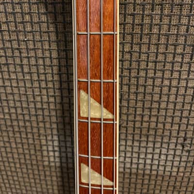 Rickenbacker 4001 1980 - Burgundy Red + Hipshot Bridge + Case image 4