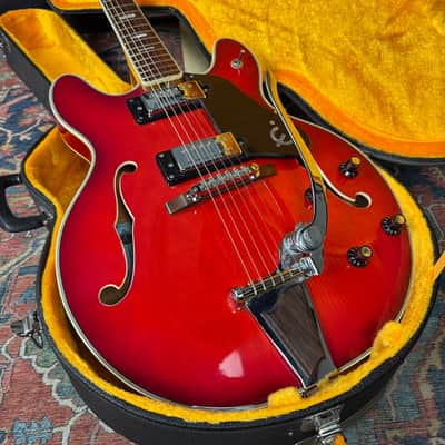 *Video* Epiphone EA250  Hollow Body  Blue Label Made in Japan Matsumoku - 1974-1975 image 1