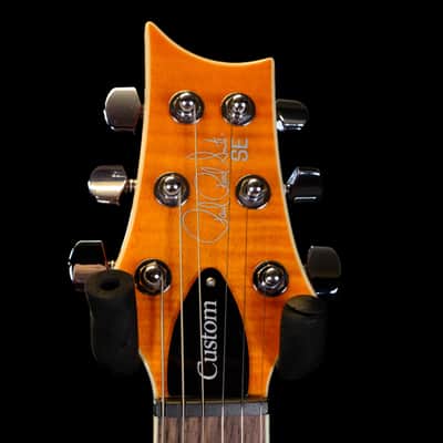 PRS SE Custom 24 Semi-Hollow Piezo Electric Guitar - Vintage Sunburst image 6