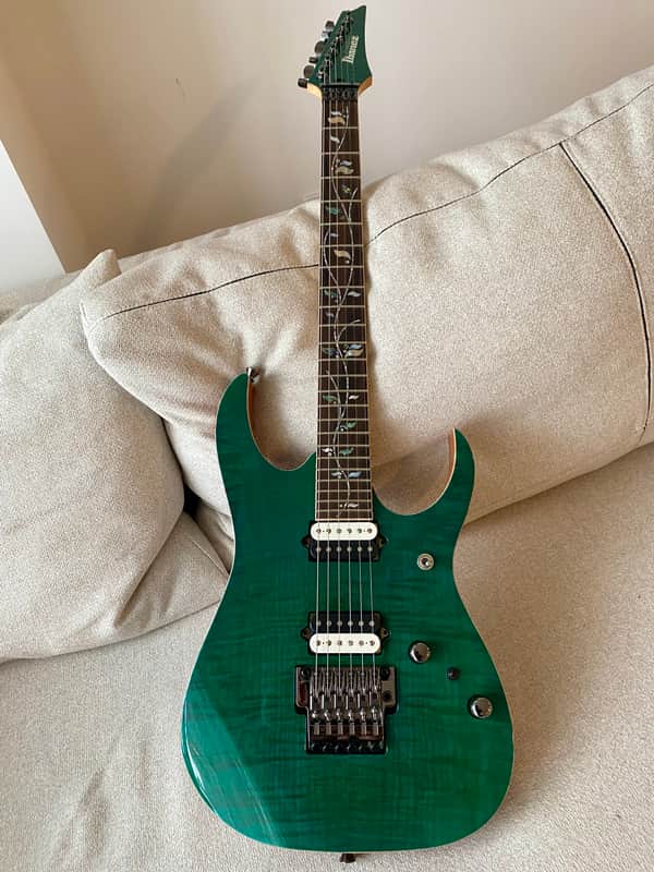 Ibanez RG8520-GE J. Custom with Ebony Fretboard 2019 - Present - Green Emerald image 1