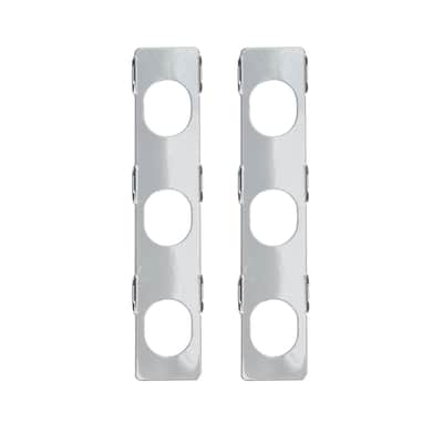 NEW Hipshot LOCKING Tuners 6 in line STAGGERED w/ KNURLED Buttons - NICKEL image 4