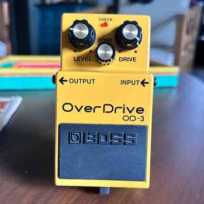 Boss OD-3 OverDrive - Yellow image 1
