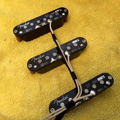 Fender SCN Samarium Cobalt Noiseless Pickups | Black | Reverb