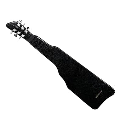 Gretsch G5715 Electromatic Lap Steel, Black Sparkle, G2165 Lap Steel Gig Bag, Ernie Ball VP Jr Pedal image 2