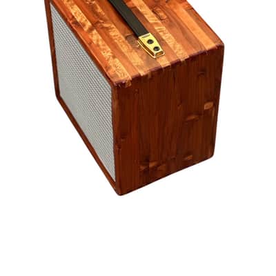 Unique Ashen 1x10 Handmade Redwood Guitar Cabinet Enclosure (empty) image 3