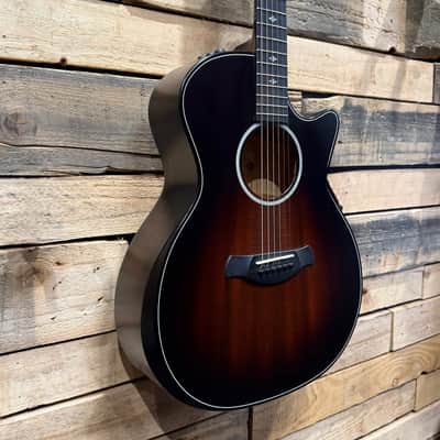 Taylor 324ce Builder's Edition 2021 - Tobacco Kona Edgeburst image 2