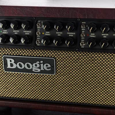 Mesa Boogie Mark VII Head Custom - Wine Taurus w/Gold Grille Bild 4