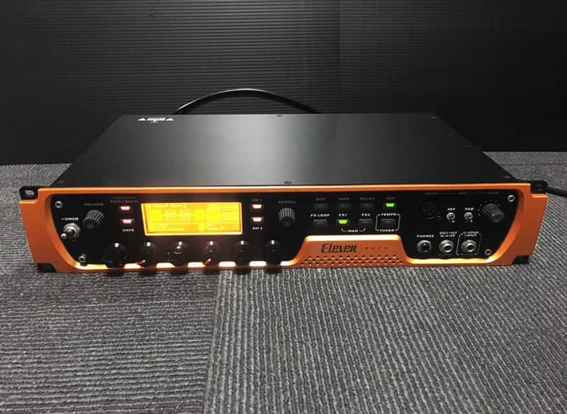 Avid Eleven Rack Guitar Multi-Effects Processor and Pro Tools Interface - Orange image 1
