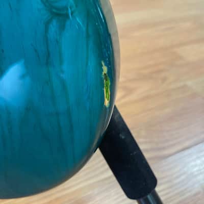 Music Man Stingray 4 string bass LEFT handed 1998 Teal image 6