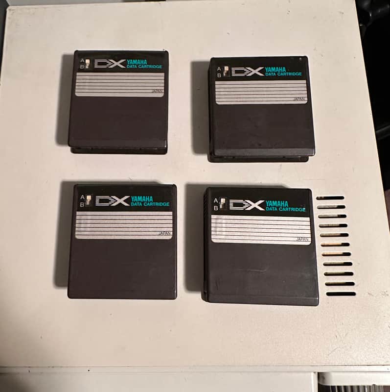 Yamaha DX7 Data ROM Cartridge Set 1 - 4 image 1