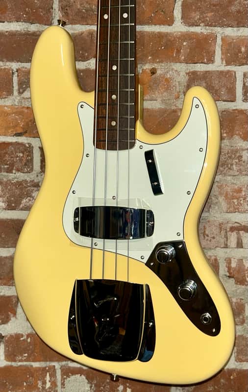 NEW Fender Laura Lee Jazz Bass - Vintage White, Stack Knob J-Bass , Pro Set Up Included,  Ships Ultra Fast!! image 1