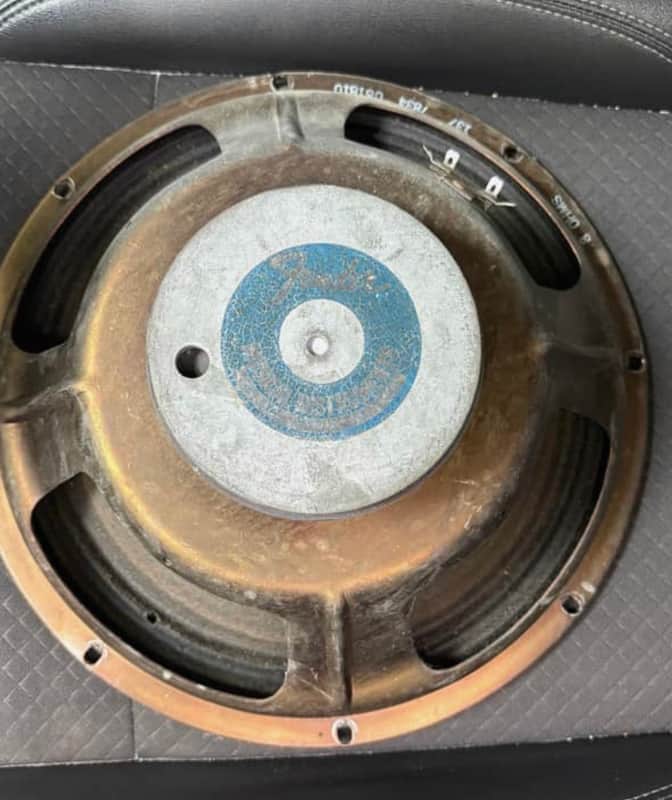 Fender CTS 12” 8 Ohm 50 Watt Speaker Deluxe Reverb 1978 image 1