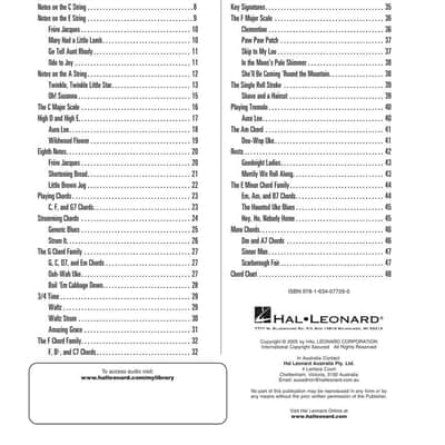 HAL LEONARD UKULELE METHOD BOOK 1 with AUDIO ACCESS image 2